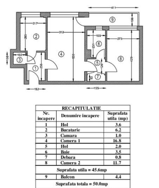 Drumul Taberei, 2 camere, 2/10,